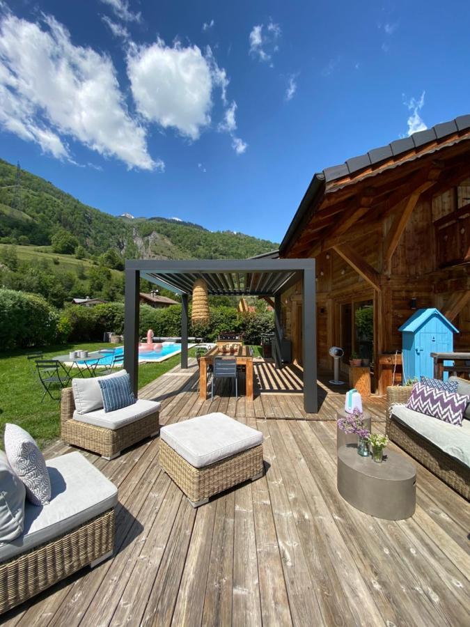 Grand Chalet A La Montagne Bourg-Saint-Maurice Ngoại thất bức ảnh