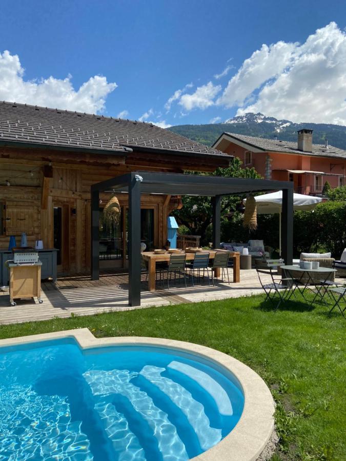 Grand Chalet A La Montagne Bourg-Saint-Maurice Ngoại thất bức ảnh