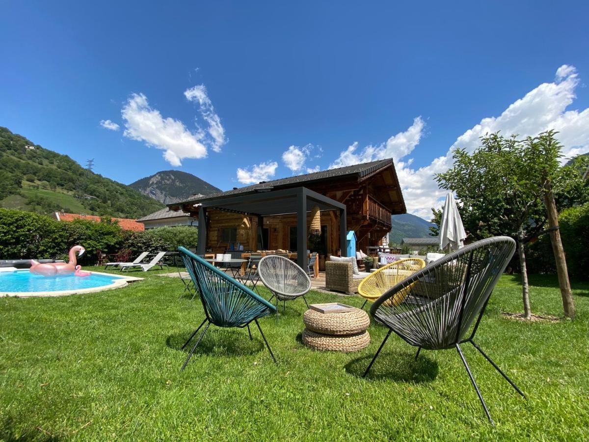 Grand Chalet A La Montagne Bourg-Saint-Maurice Ngoại thất bức ảnh